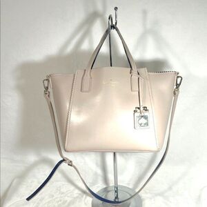 Kate Spade Light Cream Satchel Bag